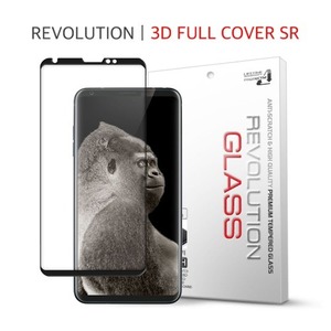프로텍트엠 LG V35 레볼루션글라스 3D라운드 풀커버SR 강화유리 액정보호 필름