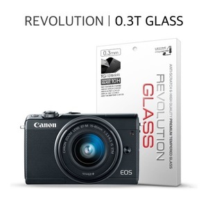 프로텍트엠 캐논 EOS M100 레볼루션글라스 0.3T 강화유리 액정보호 필름