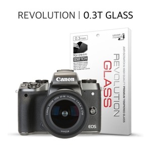 프로텍트엠 캐논 EOS M5 레볼루션글라스 0.3T 강화유리 액정보호 필름