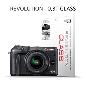 프로텍트엠 캐논 EOS M6 레볼루션글라스 0.3T 강화유리 액정보호 필름