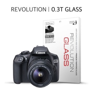 프로텍트엠 캐논 EOS 1300D 레볼루션글라스 0.3T 강화유리 액정보호 필름