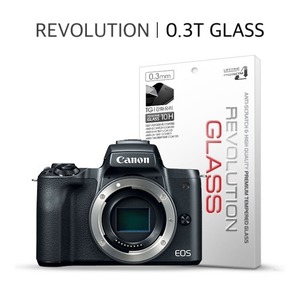 프로텍트엠 캐논 EOS M50 레볼루션글라스 0.3T 강화유리 액정보호 필름