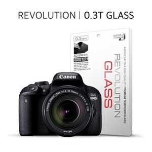 프로텍트엠 캐논 EOS 800D 레볼루션글라스 0.3T 강화유리 액정보호 필름