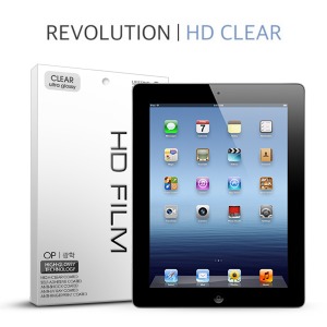 프로텍트엠 뉴아이패드/아이패드3/iPad3 레볼루션HD 올레포빅 고광택 액정보호 필름