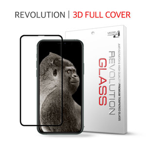 프로텍트엠 아이폰11 레볼루션글라스 3D라운드 풀커버 강화유리 액정보호 필름