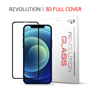 프로텍트엠 아이폰12 레볼루션글라스 3D라운드 풀커버 강화유리 액정보호 필름