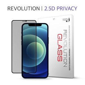 프로텍트엠 아이폰12 레볼루션글라스 2.5D 풀커버 프라이버시 강화유리 액정보호 필름